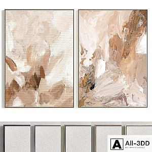 Plaster Two Photo Frame R-245