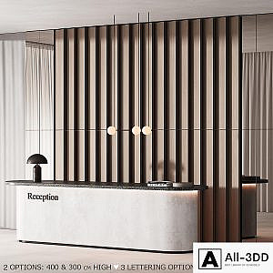181 office furniture 01 reception desk 01