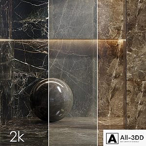 Caesar Set 26 - Marble BUNDLE - 4 types: Emperador, Graphite, Nero