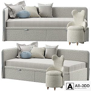 Baby bed ZIPP corner Manifesto