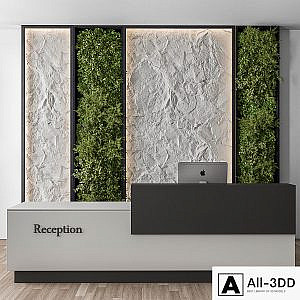 Reception Desk - Office Set 394