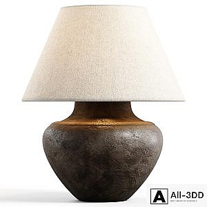 Zara Home - The black ceramic base lamp
