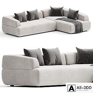 ITALO | Sofa with chaise longue By Minimomassimo