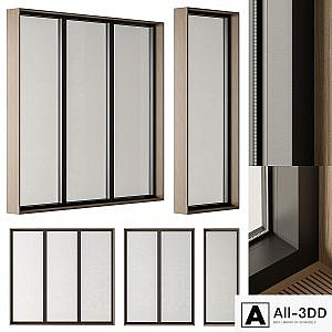 White Frame - Windows Set 19