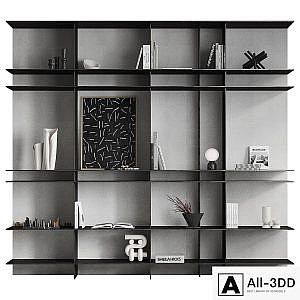 Modern metal rack