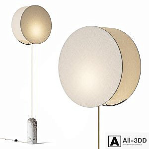 Simone and Marcel Pendolo Floor Lamp