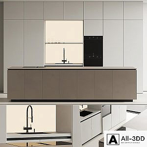 Modern kitchen with island 15
