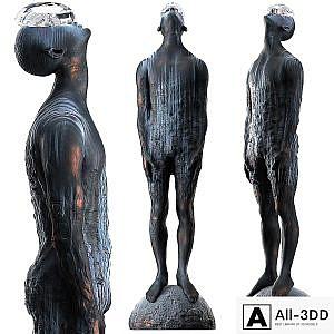 Sculpture Rain