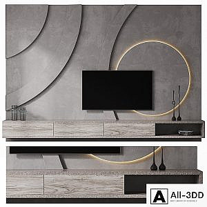 67 TV Wall Composition