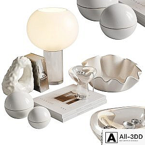 Decorative set White