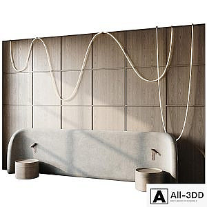 Headboard 3d Wall Panel 21