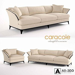 A SIMPLE LIFE chair and sofa by Caracole