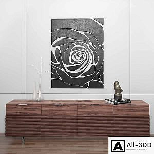 Decorative set Rose