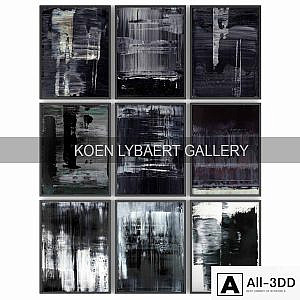 Paintings by Koen Lybaert | set 1