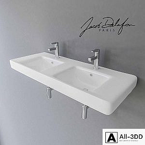 Double sink Jacob Delafon Odeon Up