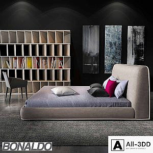 Bonaldo Amos alto bed