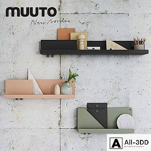 Mutto FOLDED SHELVES with decor