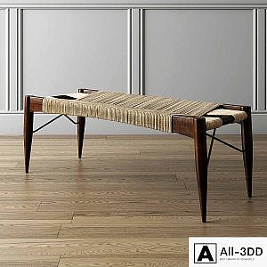 CB2 wrap bench