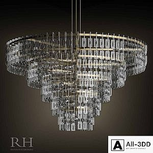 MARIGNAN ROUND CHANDELIER 48"