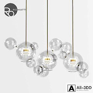 Pendant lamp Romatti Bolle