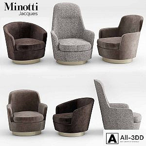 Minotti Jacques Armchairs collection