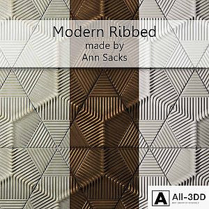 Tile Modern Ribbed by Ann Sacks