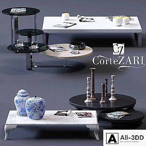 CorteZari Coffee Tables Set