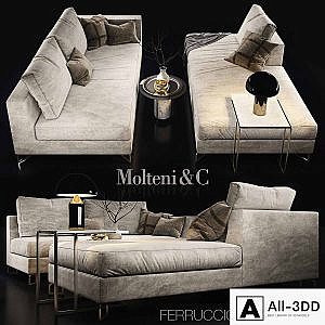 Sofa Molteni c LARGE white