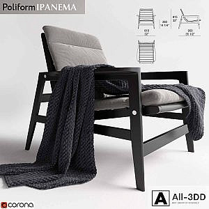 ARMCHAIRS - POLIFORM | Ipanema