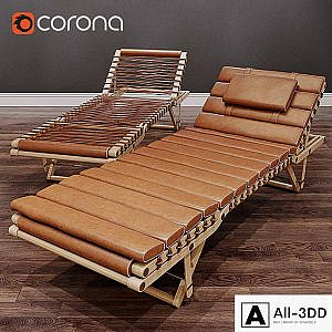 Chaise lounge Hermes Lounge Chair Pippa by Rdai