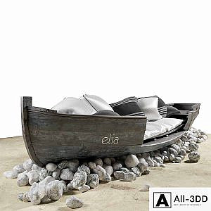 Boat for beach holidays