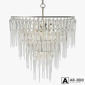 Currey and Company Icecap Chandelier