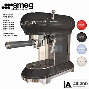 Espresso coffee machine SMEG ECF01