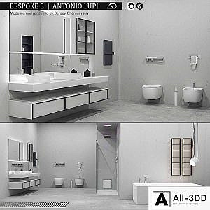 Bathroom furniture set Bespoke 3