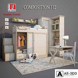 Children's Ferretti e Ferretti, Composition112, Italy