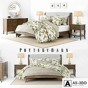 Pottery Barn Calistoga Bed set