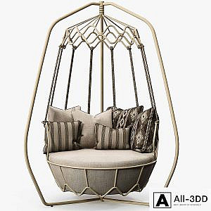Roberti Rattan - Gravity swing sofa