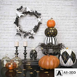 Halloween decor set