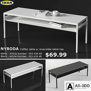 IKEA NYBODA Large Table