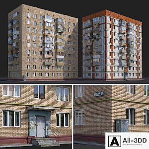 Residential houses. Moscow, Azov street, 21 and Chongarsky boulevard, 30