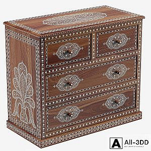 Noor Bone Inlay Chest