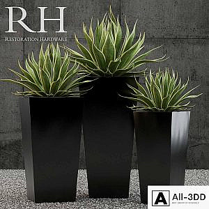 Restoration Hardware terrano planter