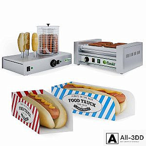 Equipment for hot dogs Fimar