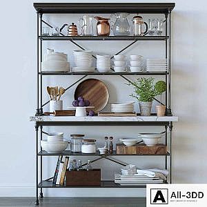 Kitchen decor set - Crate and barrel