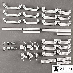 Plastic ceiling cornice Moller