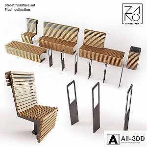 Zano PL Street furniture set