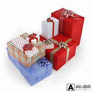 Gifts in boxes