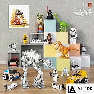 Toys and furniture set 12