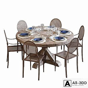 Flamant dining set 001