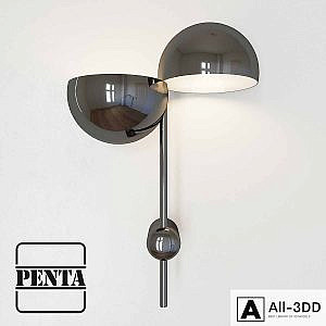 ELISABETH Wall Lamp by Penta